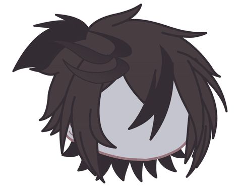 Gacha Hair Reference, Mullet Gacha Club, Gacha Club Hair Male Fluffy, Gacha Club Black Hair Ideas, Gacha Guy Hair, Male Hair Gacha Club, Gacha Oc Hair Ideas Fluffy, Gacha Hair Male, Gacha Boy Hair Ideas