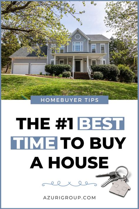 Best Time To Buy A House, House Buying, Buying A House, Buying First Home, Bright Minds, Buying Your First Home, Home Buying Tips, Good House, Best Seasons