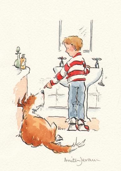 Watercolour Childrens Book Illustration, Watercolor Childrens Illustration Book, Watercolor Book Illustration, Kids Book Illustration Ideas, Children's Book Illustration Styles, Children Book Illustration Watercolor, Children's Book Characters, Anita Jeram, Children's Book Illustrations