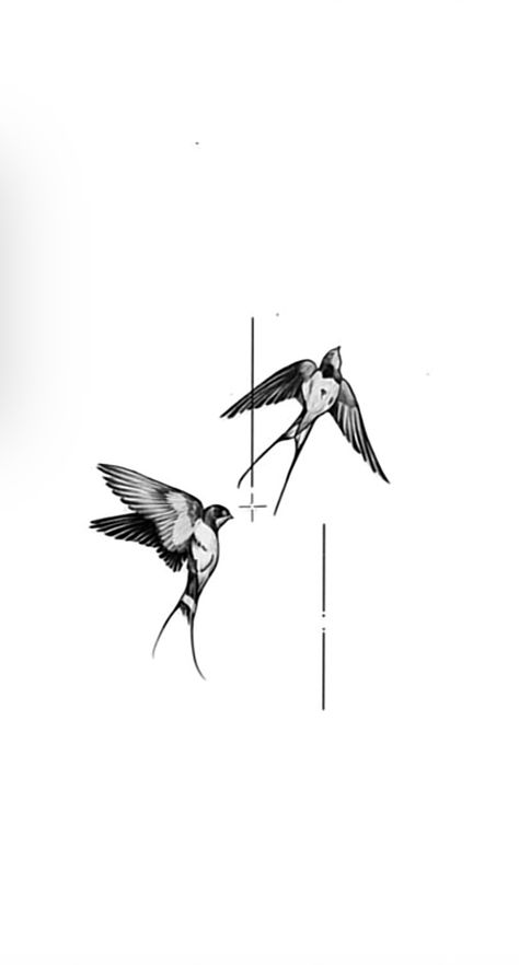 Hand Tattoo Minimalist Men, Birds Flying Tattoo Men, Semicon Tattoo, Bird Tattoo Men Arm, Sparrow Tattoo Men, Swallow Tattoo Arm, Line Art Tattoos Men, Small Birds Tattoo, Tatuaje Ekg