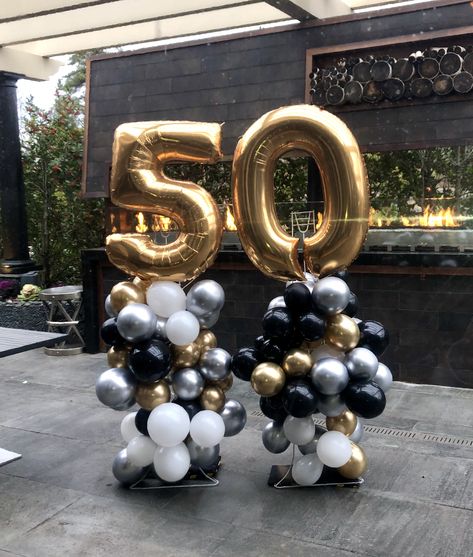 50th Bday Ideas For Men Decor, Birthday 50 Men Decoration, 40th Balloon Ideas For Men, Birthday Party 50th Men, Mom 50th Birthday Ideas Decoration, 60th Birthday Party Men, 55 Birthday Ideas For Men Decoration, Men’s 50th Bday Decor, Dads Birthday Party