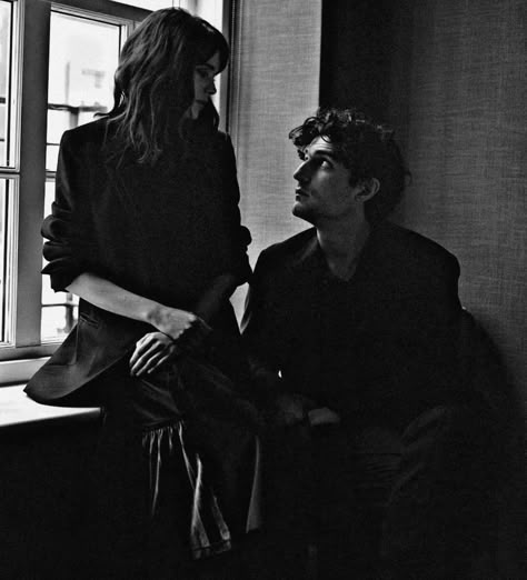 Louis Garrel, Two People, A Man, A Woman, Parenting, Black And White, On Instagram, White, Instagram