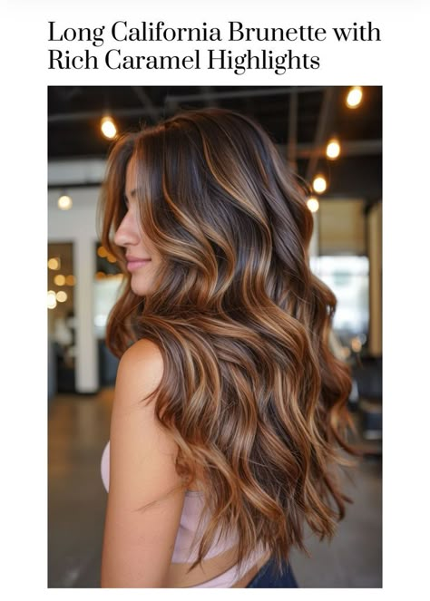 Brunette Amber Balayage, Rich Carmel Hair, Caramel Balayage With Money Piece, Cinnamon Balayage, Sunkissed Hair, Rambut Brunette, Brown Hair Looks, Brown Hair Inspo, Brunette Balayage