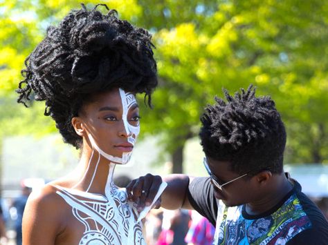 AFROPUNK Is The Music Festival Fulcrum of Black Diversity Punk Photoshoot, Punk Art, Afro Punk, African Beauty, African Culture, Black Women Art, Zulu, African Women, Black Is Beautiful