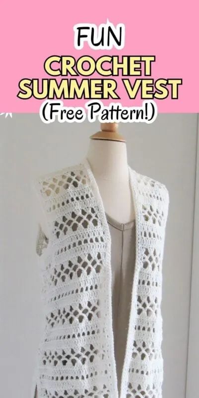 Crochet Vest Pattern Free Easy, Crochet Vest Free Pattern, Easy Crochet Vest, Vest Free Pattern, Crochet Poncho Patterns Easy, Crochet Vest Pattern Free, Crochet Doll Clothes Patterns, Vest Pattern Free, Crochet Cardigans