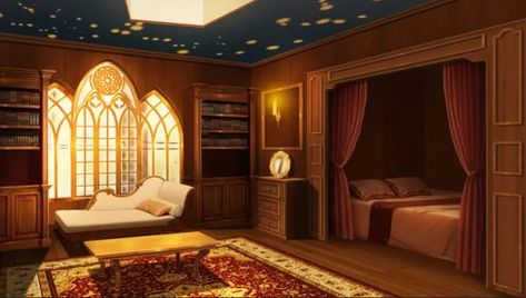 Fantasy Hotel, Royal Background, Background Game, Castle Rooms, Royal Bedroom, Casa Anime, Bedroom Book, Game 2d, Anime Places