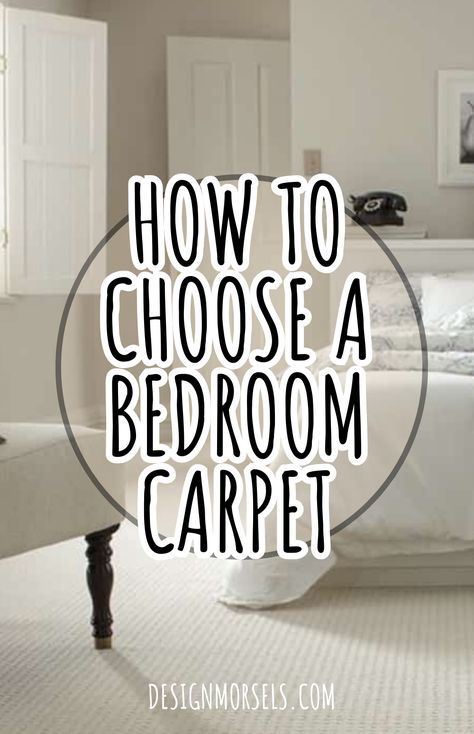 Do you need to replace the carpet in your bedroom? Or do you want to add carpet to your bedroom? Here are the best tips and tricks for you to update your bedroom carpet! Main Bedroom Carpet Ideas, Studio Mcgee Carpet Bedroom, Durable Bedroom Carpet, Carpet For Closet, Carpets Bedroom Ideas, Light Bedroom Carpet, Bedroom Paint Colors With Brown Carpet, Earthy Carpet Bedroom, Carpet That Looks Like Wood