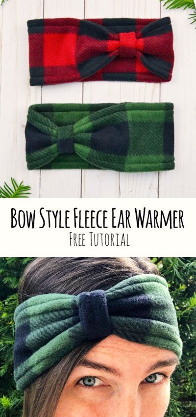 Fleece Sewing, Fleece Sewing Projects, Diy Mittens, Ear Warmer Pattern, Fleece Crafts, Fleece Projects, Headband Diy, Fleece Hats, Fleece Headbands