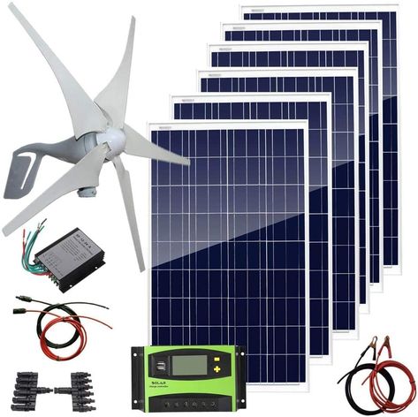 Home Wind Turbine, Diy Solar Power System, Small Wind Turbine, Solar Power Kits, Wind Power Generator, Alternative Energie, Wind Turbine Generator, Renewable Energy Systems, Seasonal Changes