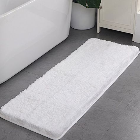 11 Spa Like Bathroom Ideas on a Budget for Creating a Relaxing Space! Spa Inspired Bathroom Decor, Luxury Bathroom Rug, White Bath Rugs, White Bathroom Rug, Bath Runner Rugs, Bathroom Runner Rug, Spa Inspired Bathroom, Bathroom Gallery, Spa Like Bathroom