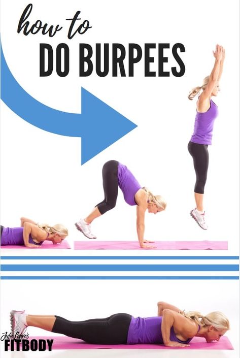 Been wondering what is a burpee? Need to know how to do burpees with proper form? Maybe you simple want to know how to burpee. Let me take you step be step through this awesome Crossfit exercise that will get your heart rate up to build endurance, strength and help you shed bodyfat. What Is A Burpee, Burpee Exercise, Burpees Workout, Burpee Workout, Build Endurance, Leg Workouts, Workout Exercises, Training Workouts, Ripped Abs