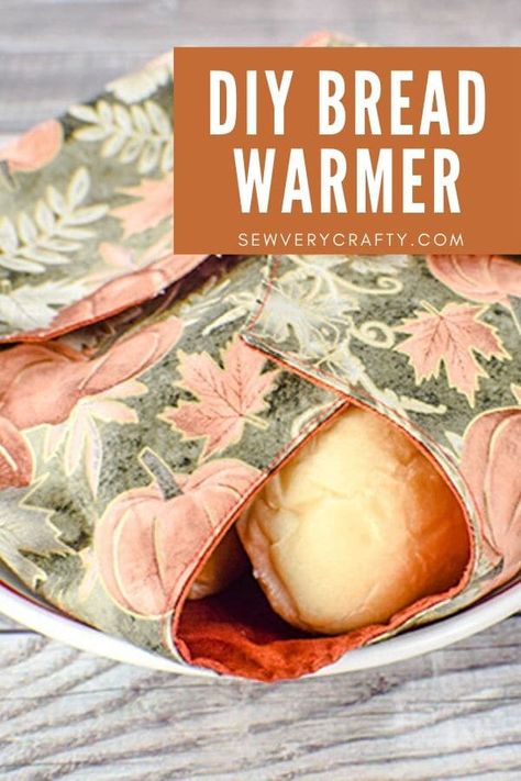 How to Make a Fabric Bread Warmer - Sew Very Crafty Bread Warmer, Make Bread, Fabric Sewing Patterns, Simple Sewing, Sewing Projects For Kids, Cost Saving, Bag Patterns To Sew, Sewing Projects For Beginners, Sewing Skills