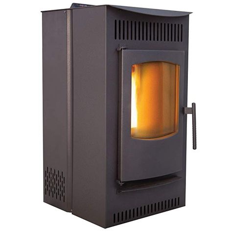 Amazon.com: Castle 12327 Serenity Wood Pellet Stove with Smart Controller: Home & Kitchen Best Pellet Stove, Pellet Stoves, Wood Pellet Stoves, Wood Pellet, Pellet Stove, Wood Pellets, Heat Exchanger, Wood Burning Stove, Mobile Home