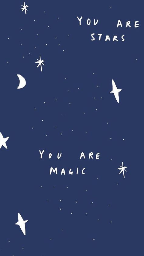 "You are stars, you are magic" Cer Nocturn, Happy Motivation, Fina Ord, Trendy Quotes, New Quotes, The Words, Happy Quotes, Lock Screen Wallpaper, Wallpaper Quotes