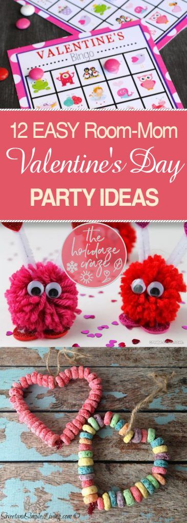 12 EASY Room-Mom Valentine’s Day Party Ideas| Valentines Day Party Ideas, Classroom Party Ideas, Party Ideas for Kids, Kids Party Ideas, Classroom Party Hacks, Popular Pin #ValentinesDayParty #ClassroomPartyIdeas Valentine Kid Party Ideas, Daycare Valentines Party Ideas, Valentine Party For Kindergarten, Valentines Class Games For Kids, Valentines Day Party Ideas For Preschool, Valentines Games For Kids Classroom Preschool, Valentine Preschool Party Ideas, Valentines Craft For Class Party, Valentines Crafts For Class Parties