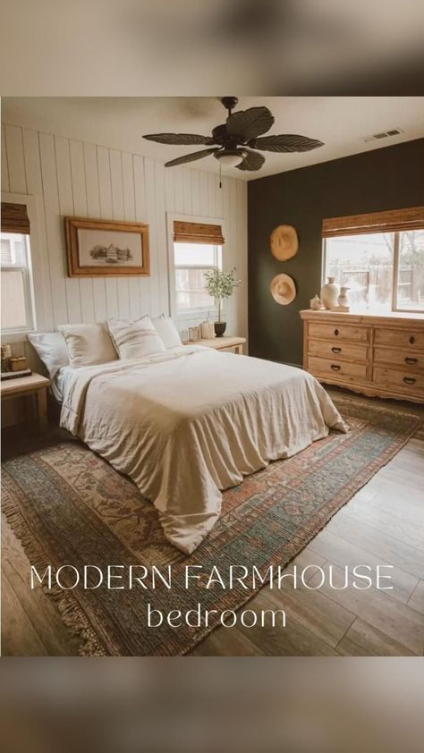 Home Inspiration, Home Inspo, Farmhouse Style Bedroom, Farmhouse Style Bedroom Decor, Modern Farmhouse Style Bedroom, Exterior House Colors Ranch Style, Exterior House Colors Stucco, House Colors Exterior, Modern Farmhouse Bedroom, Patio Couch, Bedroom Updates