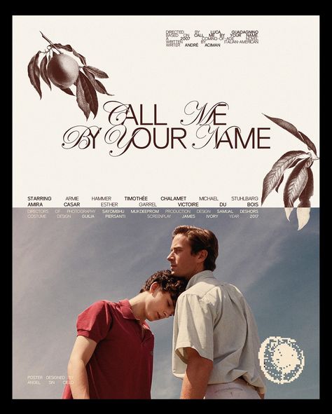 (035) Poster de película — Call me by your name (2017) 

✦ 
#graphicdesign #posterdesign #typography #visualartist #artwork #digitalart #photoshop #digitalarchive #graphiclounge #type01 #helveticaposter #posterlabs #tripl7lab #posterunion #archivesarea #graphicjuice #typoster #callmebyyourname #lucaguadagnino #filmposter