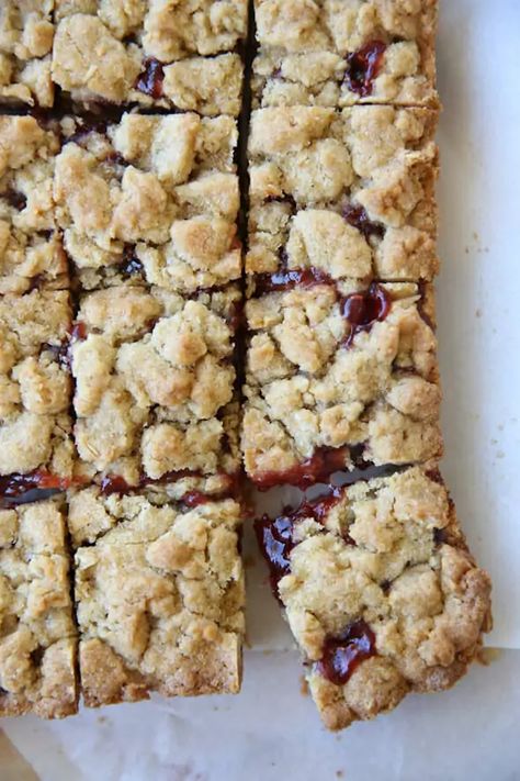 Raspberry Cookie Bars, Streusel Bars, Raspberry Bars, Almond Cookie, Our Best Bites, Raspberry Desserts, Yummy Deserts, Raspberry Cookies, Almond Bars