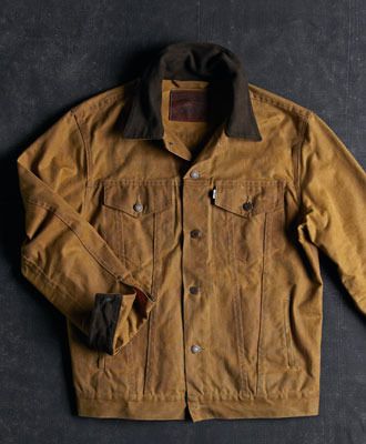 Levi's® Workwear by Filson® Tin Cloth Trucker Jacket Filson Jacket, Coach Jacket Men, Levis Outfit, Baggy Sweaters, Levis Jacket, Heritage Fashion, Coach Jacket, Real Style, Vest Fashion