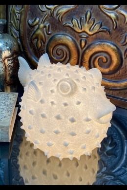 **NEW**  PUFFER FISH LAMP [480741] Fish Lamp, Puffer Fish, Puffer, Fish