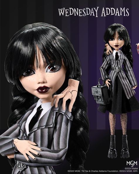 Monster High (@monsterhigh) • Instagram photos and videos Skullector Dolls, Wednesday Adams, Halloween Queen, Marvel Photo, Barbie I, Movie Collection, Monster High Dolls, Wednesday Addams, Monster High