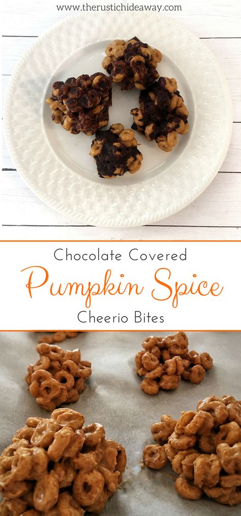 Pumpkin Spice Cheerios Recipes, Pumpkin Cheerios Recipes, Pumpkin Cheerios, Pumpkin Spice Cheerios, Bake Sale Desserts, Cheerios Recipes, Low Carb Pumpkin Recipes, Coconut Oil Chocolate, Pumpkin Recipes Healthy