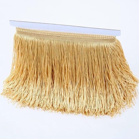 Amazon.com: Heartwish268 Fringe Trim Lace Polyerter Fibre Tassel 6inch（″） Wide 10 Yards Long for Clothes Accessories and Latin Wedding Dress and DIY Lamp Shade Decoration Black White Red (Red) Latin Wedding Dress, Wedding Dress Diy, Latin Wedding, Diy Wedding Dress, Gold Fringe, Diy Lamp Shade, Dance Skirt, Emerald City, Diy Lamp