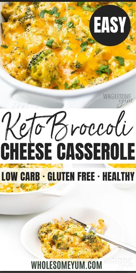 Thm Broccoli Casserole, Keto Cheesy Broccoli Casserole, Low Carb Cheesy Broccoli, Easy Keto Broccoli Recipes, Broccoli Recipes Keto Low Carb, Keto Hashbrown Casserole, Keto Recipes Broccoli, Healthy Broccoli Cheddar Casserole, Cheeseless Keto Recipes