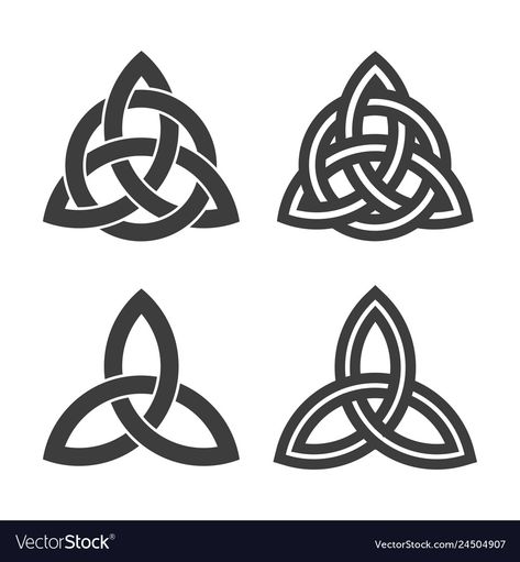 Triquetra Tattoo, Trinity Knot Tattoo, Celtic Tattoos For Men, Triquetra Symbol, Trinity Symbol, Trinity Tattoo, Celtic Knot Tattoo, Irish Tattoos, Rune Tattoo