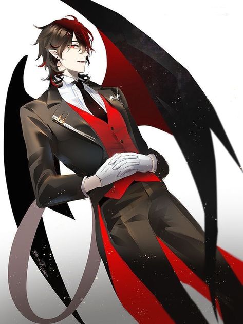 Rei Ensemble Stars, Diablo Anime, Sakuma Rei, Novel Game, Badass Outfit, Anime Demon Boy, Vampire Boy, Anime Devil, Seni 3d