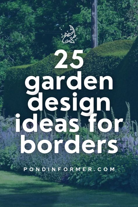 Transform your garden with these 25 border design ideas! Whether you're a novice gardener or seasoned enthusiast, find inspiration to create lush, inviting borders that will enhance your outdoor space year-round.   #GardenBorders #Gardening #GardenDesignIdeas #GardenTips #GardenDesign #GardenIdeas #DIYGarden #PondInformer #Border #Garden #BorderGarden #PlantBorder #BorderIdeas Mixed Garden Border, Neighbor Border Ideas, Raised Garden Borders, Garden Shrubs Border, Sunny Border Planting Ideas, Garden Border Design Ideas, Garden Border Ideas Plants, Shrub Border Ideas, Plant Border Ideas