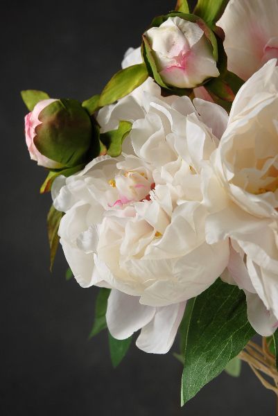 Cream Peony Bouquet, Clutch Bouquet, Cream Peony, Peony Bouquets, Peony Bouquet, Silk Peonies, Peony Flowers, Peonies Bouquet, White Peonies