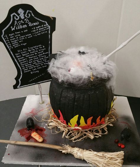 Witches Cauldron no carve pumpkin Team Pumpkin Decorating Ideas, Witch Cauldron Pumpkin Decorating, Cauldron Painted Pumpkin, Pumpkin Decorating Caldron, Witches Cauldron Pumpkin Decorating, Pumpkin Cauldron Diy, Witches Brew Pumpkin Decorating, Creative No Carve Pumpkin Ideas, Cauldron Pumpkin Decorating