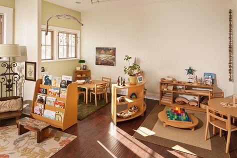 Daycare Furniture, Childcare Rooms, Reggio Emilia Classroom, Preschool Furniture, Reggio Inspired Classrooms, Reggio Classroom, Preschool Rooms, Toddler Classroom, Classroom Layout