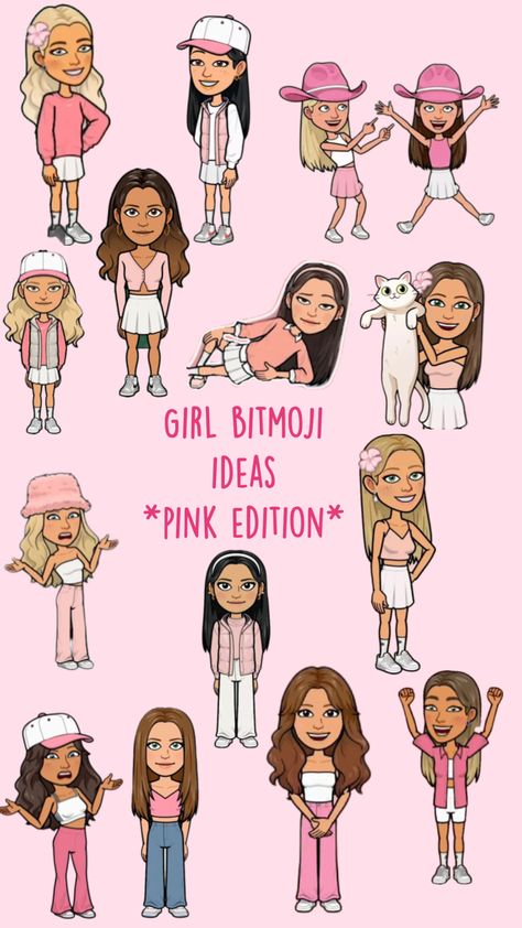 #fyp #vibes #beauty #preppy #bitmoji #bitmojioutfit #bitmojioutfitideas Preppy Bitmoji, Pretty Bitmoji Ideas, Bitmoji Outfits Baddie, Snapchat Best Friends, Cute Snapchat Bitmoji Ideas, Snapchat Avatar, Bitmoji Outfits, Iphone Wallpaper Preppy, Snap Snapchat