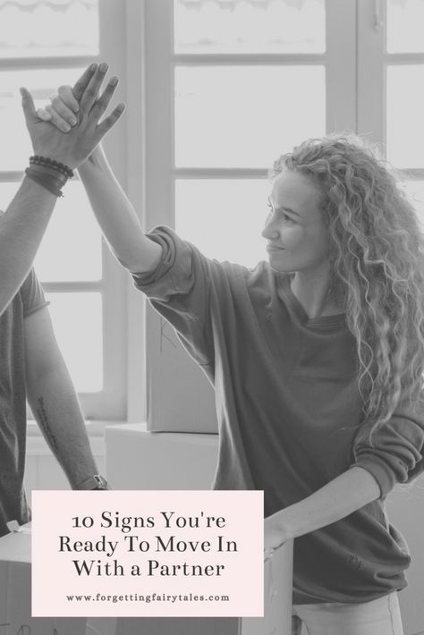 Are you ready to move in with a boyfriend? Should you move in with your girlfriend? Here’s “10 Signs You're Ready To Move In With a Partner.” Click the link to read! #relationshiptips #relationshipadvice #couple #moving #newhome Moving In With Your Girlfriend, Questions To Ask Before Moving In With Boyfriend, Move In Together Couples, Tips For Moving In With Your Boyfriend, How To Move In With Your Boyfriend, Moving Out With Boyfriend, Boyfriend Moving In, Move In With Boyfriend Aesthetic, Living With Boyfriend Moving In Together