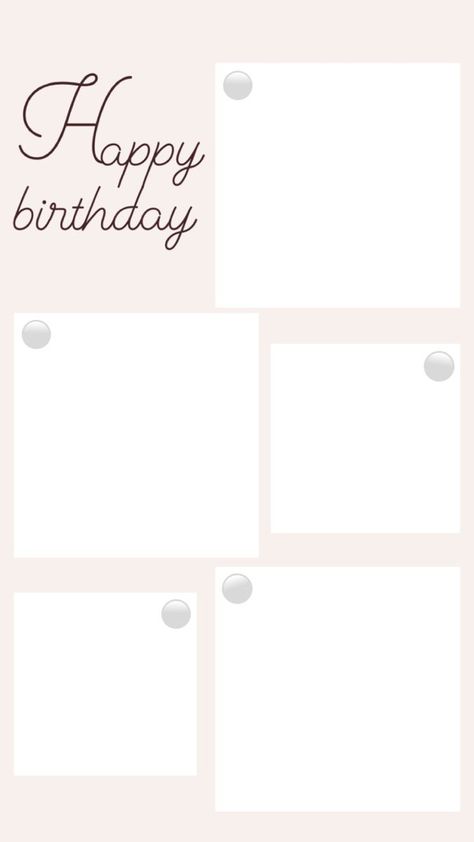 Story For Birthday Instagram, Happy Birthday Collage Template, Instagram Birthday Post, Telefon Hacks, Happy Birthday Icons, Happy Birthday Wishes Photos, Birthday Icon, Birthday Captions Instagram, Birthday Collage