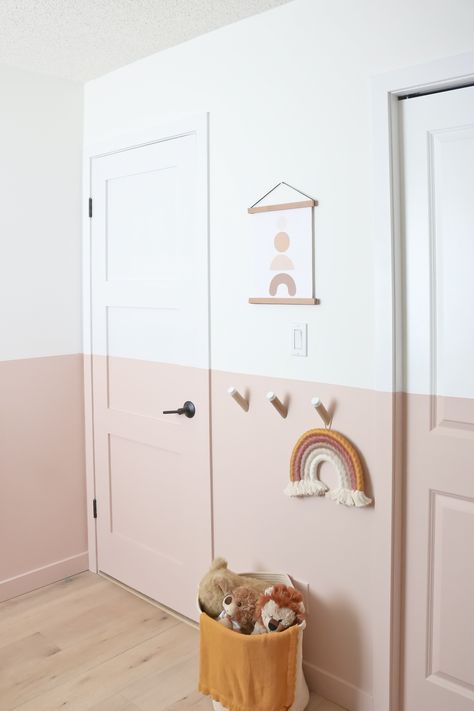 baby girl nursery, nursery reveal, pink nursery, modern baby nursery Modern Baby Nursery, Nursery Reveal, Room Baby, Nursery Baby Room, Toddler Bedrooms, Pink Nursery, Big Girl Rooms, Baby Bedroom, Nursery Inspiration