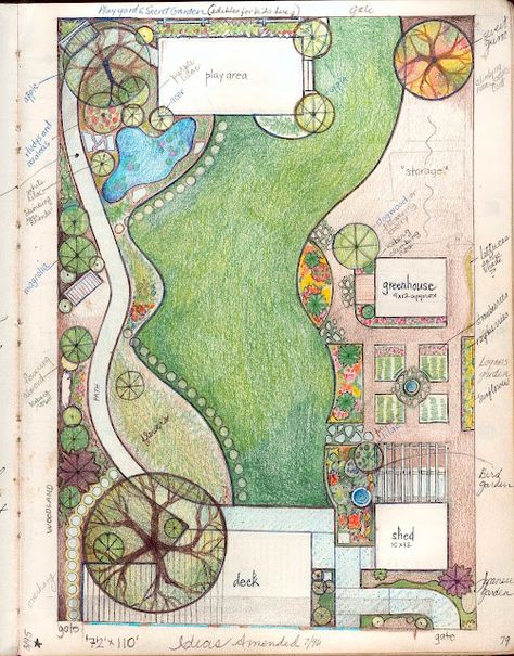 Backyard Design Plans, Funny Vine, Landscape Design Drawings, Backyard Landscaping Plans, Desain Lanskap, Garden Design Layout, Landscape Design Plans, Garden Design Plans, Landscape Plan