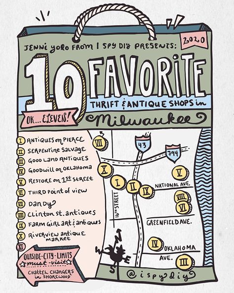 » Jenni Yolo’s 10 Favorite Thrift & Antique Shops in Milwaukee!! – 2020 Jenni Yolo, Mike Lowery, I Spy Diy, Habitat For Humanity Restore, Vintage Trunks, Diy Presents, Old Dressers, Habitat For Humanity, Milwaukee Wisconsin