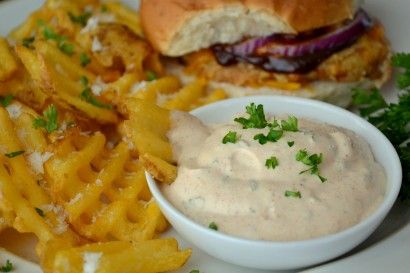 Seasoned Sour Cream, Sour Cream Dip, Waffle Fries, Sour Cream Recipes, Tasty Kitchen, Recipe Community, Side Recipes, Restaurant Recipes, French Fries