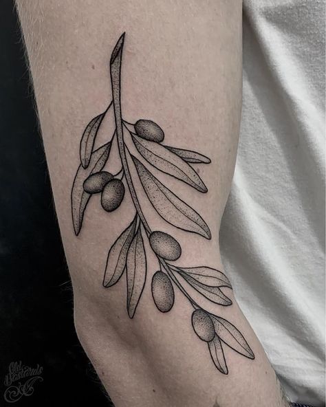 Olive Tree Tattoos, Olive Tattoo, Tree Branch Tattoo, Olive Branch Tattoo, Minimalist Tattoo Ideas, Dove Tattoo, Branch Tattoo, Back Of Neck Tattoo, Foot Tattoos For Women