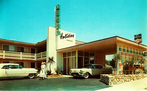 Old Motel, Googie Architecture, Hotel Exterior, Los Angeles Hotels, Vintage Hotels, Mid Century Architecture, Vintage Los Angeles, Hotel Motel, Modern Hotel