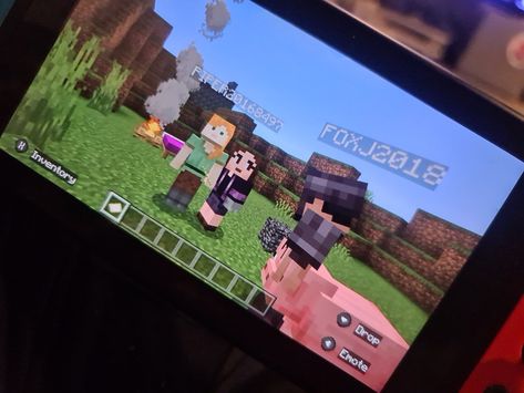 #minecraft #kids #home #fun #pig #nintendo #switch #android #games #gamer Nintendo Switch Minecraft, Minecraft Nintendo Switch, Switch Aesthetic, Mouse Crafts, How To Play Minecraft, Kids Home, Android Games, Green Apple, Family Photo