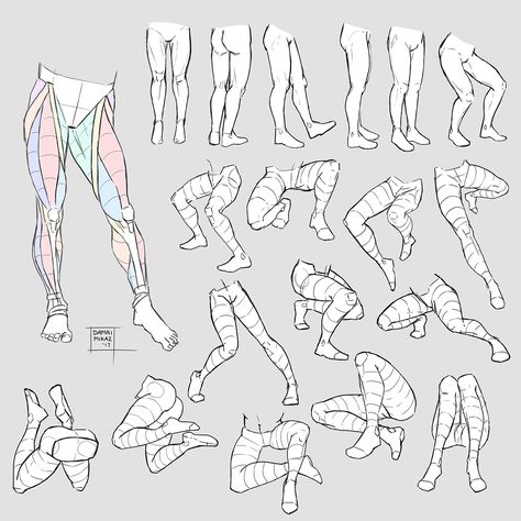 Legs Art Reference, Leg Poses Drawing, Legs Drawing Reference, Force Drawing, Leg Pose, Leg Drawing, Leg Reference, Drawing Legs, Male Figure Drawing