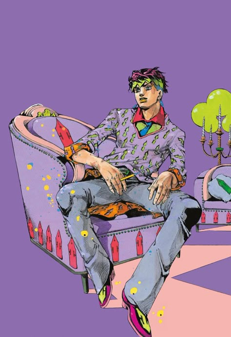 Rohan Kishibe, Jojo Fashion, Castlevania Wallpaper, Jojo's Adventure, Bizarre Art, Jojo Parts, Jojo Anime, Jojo Bizzare Adventure, Fanarts Anime