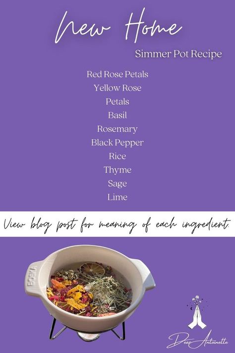 new home cleanse Simmer Pot Recipes, Home Cleansing, Cleansing Energy, Simmer Pot, Kitchen Witchery, Magic Herbs, Oil Diffuser Recipes, Herbal Healing, Diffuser Recipes