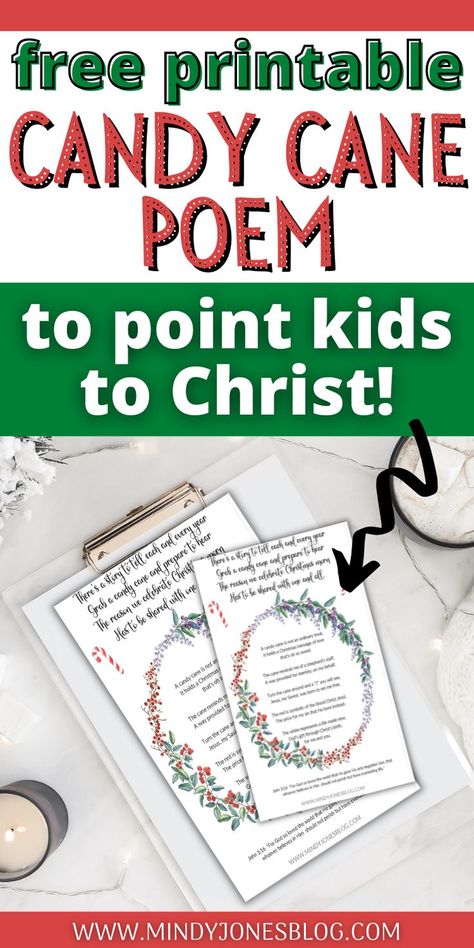 candy cane poem for kids Candy Cane Poem Printable, Printable Candy Cane, School Christmas Cards, Candy Cane Story, Candy Cane Poem, Christmas Stories For Kids, Candy Cane Game, Christmas Sunday School, Candy Cane Gifts