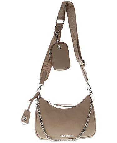 Steve Madden Backpack, Tweed Purse, Steve Madden Purse, Steve Madden Handbags, Hot Bags, Pearl Bag, Brown Crossbody, Steve Madden Bags, Birthday Wishlist