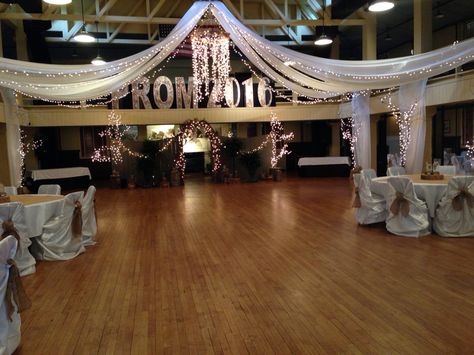 Rustic Romance Rustic Prom Themes, Prom Decoration Ideas For Home, Rustic Romance Prom, Footloose Prom, Prom Decoration Ideas, Unique Prom Themes, Rustic Prom, Cowboy Prom, School Dance Decorations